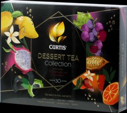 CURTIS. Dessert Tea Collection 58,5 гр. карт.пачка, 30 пак.