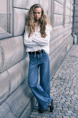 Wide High Jeans - H&m фото 3