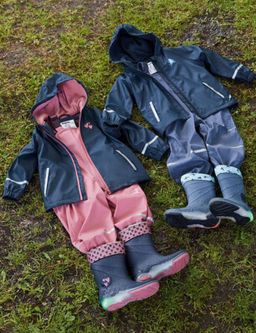 Полукомбез непромокаемый для мальчиков LUPILU с флисом  фото 8