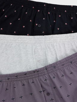 Цена за 2 штуки! Трусы шорты мужские в наборе, 3 шт - Mark formelle фото 7