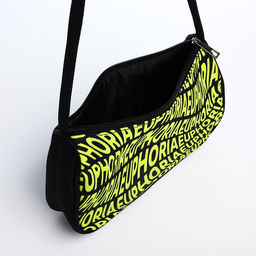 Сумка женская багет из текстиля «Эйфория», 23×13×5 см