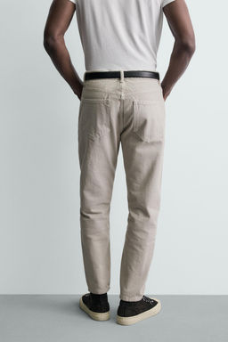 JEANS SLIM CROPPED FIT / Crudo - Zara фото 3