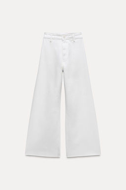 ZW COLLECTION HIGH-WAIST WIDE-LEG JEANS - Zara фото 24