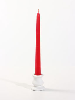 Свечи античные, набор 4 шт., 2.2×24 см, 8 ч, 50 г, красные