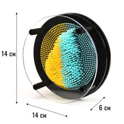 Игрушка антистресс PinART, экспресс скульптор 3D, радуга, 14×14×6 см