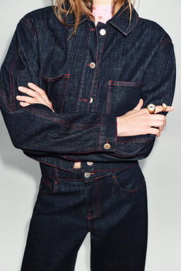 Z1975 JACKET WITH SHOULDER PADS - Zara фото 4