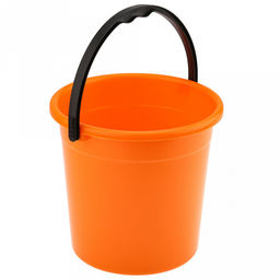Ведро пластмассовое 3л, д18,5см, h17,5см, пищевое, полипропилен, цвета микс (Россия)