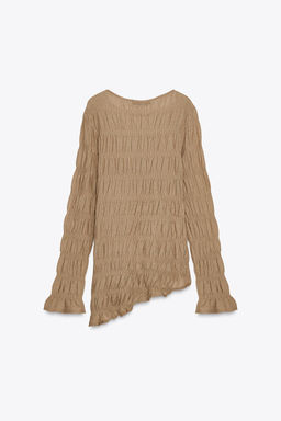 GATHERED KNIT TOP - Zara фото 7