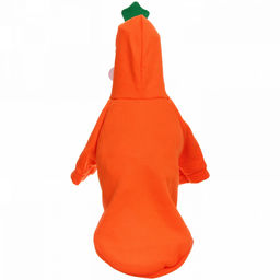 Кофта-толстовка для собаки "Wonderful style-Морковка" с капюшоном, размер 2XL (62*45*26см) Ultramarine