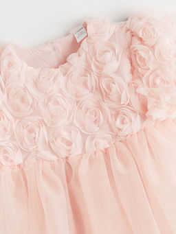 Bisiklet Yaka K?z ?ocuk Abiye Elbise