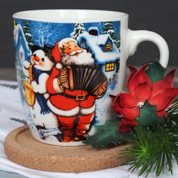 Кружка новогодняя 250 мл / X605 /уп 12/96/ - Галеонтрейд фото 4