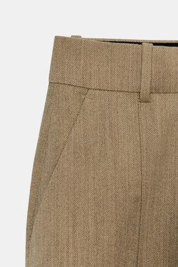 TROUSERS WITH WOOL SEAM DETAIL ZW COLLECTION - Zara фото 7