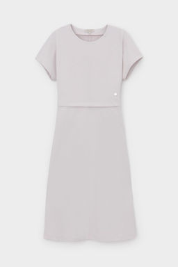 ЕВТ 5085/серо-сиреневый платье жен