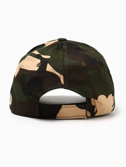 Кепка мужская MINAKU Камуфляж, 100% хлопок, размер 58, зелёная  фото 9