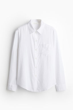 Camisa en mezcla de lino - H&m фото 2