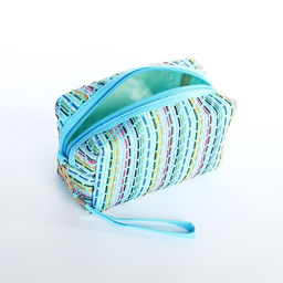 Косметичка на молнии, цвет голубой - Simaland фото 4