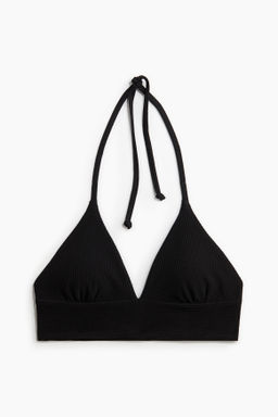 Top de bikini triangular con relleno - H&m фото 2