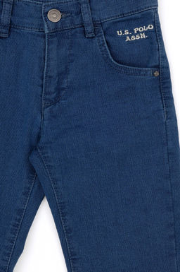 Темно-синие джинсовые брюки для мальчика Неожиданная скидка в корзине - U.s. polo assn фото 4