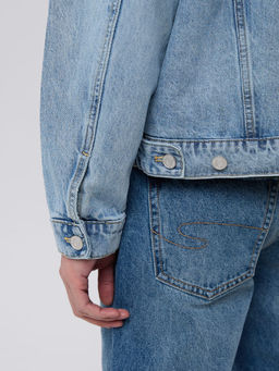 Мужская куртка джинсовая свободного кроя КЭЛВИН (CALVIN) / Lee Cooper  фото 7