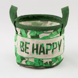 Текстильная корзинка Be Happy, 14×12 см