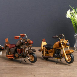 Фигурка дерево «Модель мотоцикла», 14×23.5×5 см, МИКС