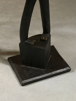 Сувенир интерьерный «Абориген», 19×14×100 см, дерево, чёрный