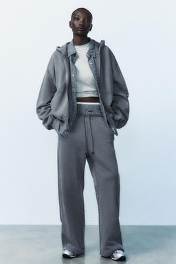 STRAIGHT-LEG PLUSH TROUSERS - Zara фото 25