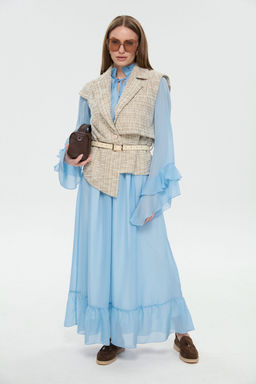 Костюм NIKVA н1040-1 небесный и песочный