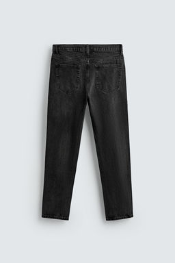 JEANS SLIM CROPPED FIT / Carb?n - Zara фото 8