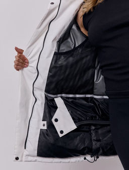 T3442-6 Куртка зимняя парка с капюшоном удлиненная - Strobbs фото 16