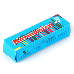 Губная гармошка Гармоника, с металлическим корпусом и футляром, цвета МИКС - Simaland фото 2