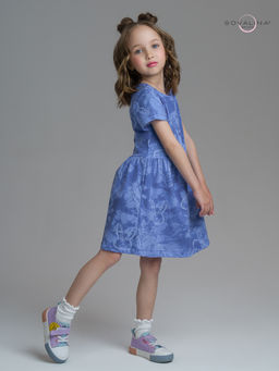 Платье Лето зайцы варенка синий - Sovalina фото 16