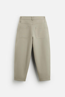 BALLOON FIT PLEATED TROUSERS - Zara фото 15