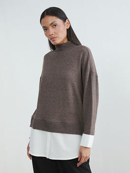 Soft Touch Oversize Kad?n Sweatshirt Tunik