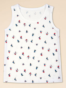 PELICAN, майка для мальчиков, Белый