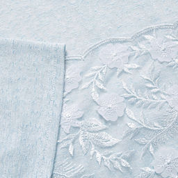 Футболка с объемным декором, Буду тебе сниться (голубой меланж) - Charutti фото 10