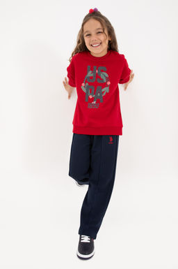 K_z _ocuk K_rm_z_ Y_lba__ Temal_ Pijama Tak_m_ Sepette S_rpriz _ndirim - U.s. polo assn фото 8