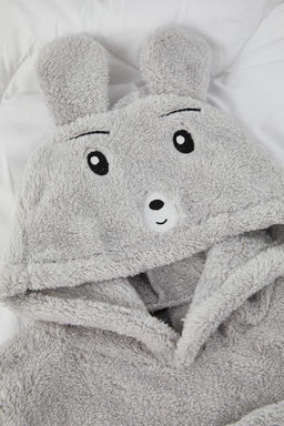 Gri Mini Me Orme Unisex Cocuk Pijama Tak?m? TKDAW26PT00015 - Trendyolmilla фото 4