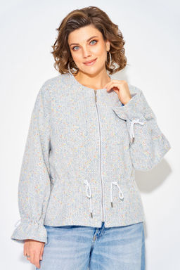 Жакет Liliana 1340н голубой меланж
