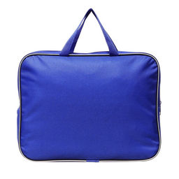 Папка с ручками текстильная А4, 350×270×70 мм, Calligrata «Офис», внутренний карман, синяя