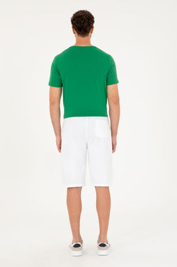 Мужские белые трикотажные шорты Неожиданная скидка в корзине - U.s. polo assn фото 4
