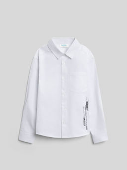 ACOOLA / Сорочка верхняя детская для мальчиков Goran белый фото 3