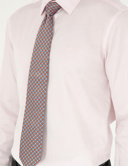 A__k Pembe Slim Fit Uzun Kollu Basic G_mlek