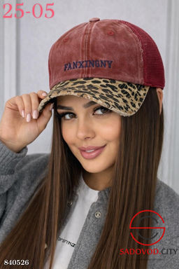 Кепка женская с леопардовым принтом - Bruno фото 5