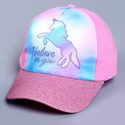 Кепка детская для девочки I believe in you, цвет розовый, р-р. 52-54