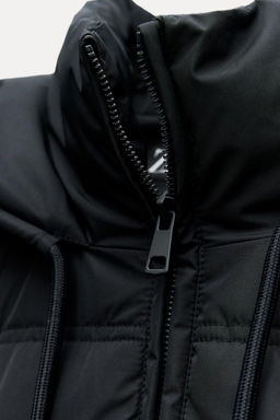 WATER AND WIND PROTECTION SHORT PUFFER ANORAK - Zara фото 24