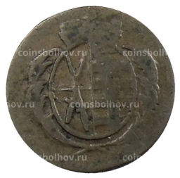 1 геллер 1805 года Германские государства Саксония