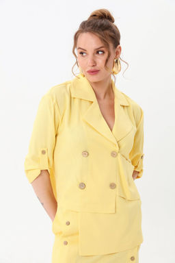 Костюм NIKVA н972-3-Р лимонный  фото 3