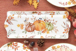 Блюдо прямоугольное Тыква, 35х15 см - Easy life фото 5