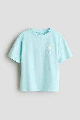 Camiseta estampada de algod?n - H&m фото 5